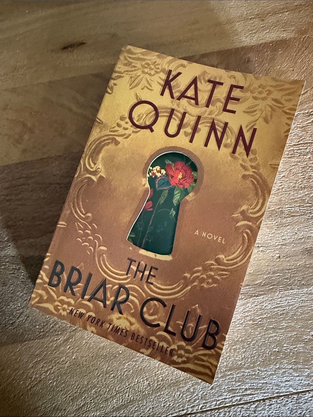 kate quinn — The Briar Club (gold & green cover)